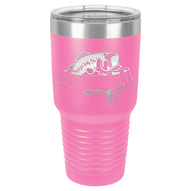Personalized Fishing 30oz Ringneck Tumbler